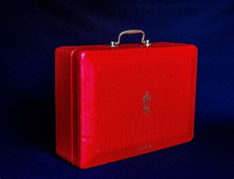 the king's famous red box.